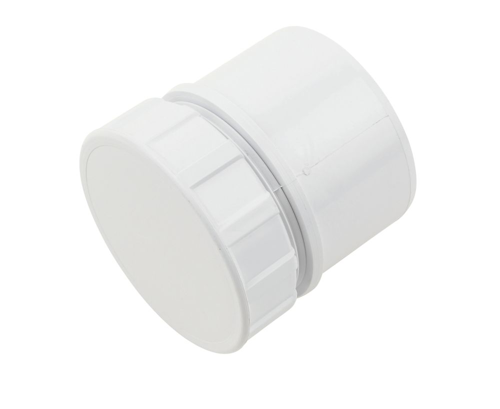 FloPlast Solvent Weld Access Plug White 50mm Reviews