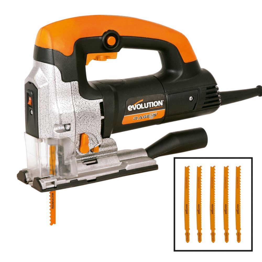 Evolution RAGE7-S 710W Electric Jigsaw 230V Reviews