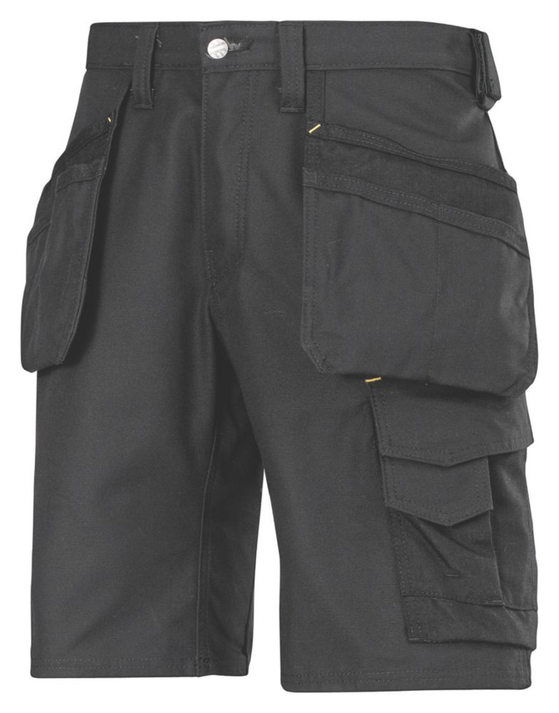 Snickers 3014 Craftsmen Multi-Pocket Shorts Black 35