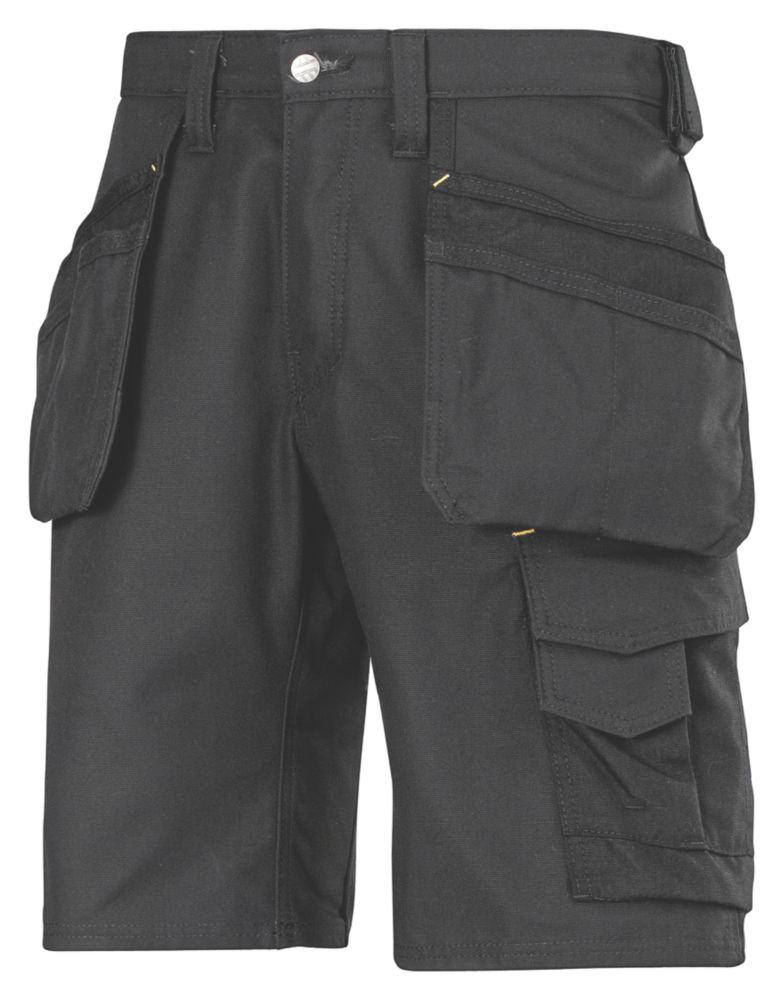 Snickers 3014 Craftsmen Multi-Pocket Shorts Black 31