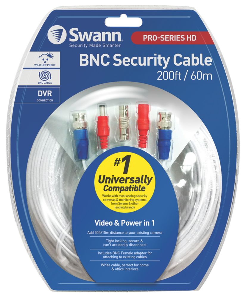 Swann CCTV Extension Cable 60m