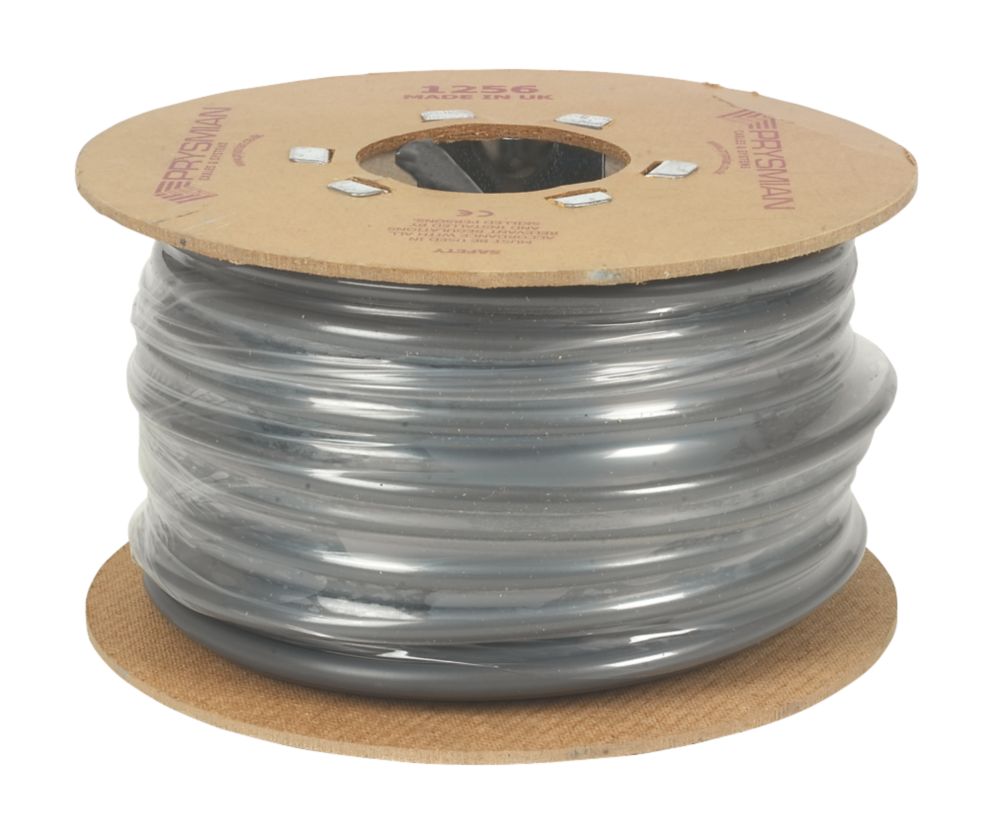 Prysmian 6181Y Grey 1-Core 25mm² Meter Tails Cable 50m Drum