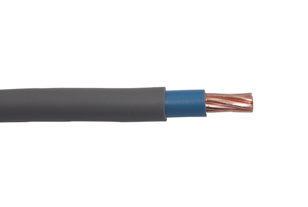 Prysmian 6181Y Grey 1-Core 25mm² Meter Tails Cable 50m Drum