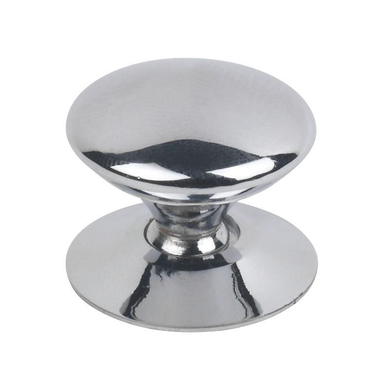 Traditional Victorian Cabinet Door Knob Polished Chrome 25mm 5