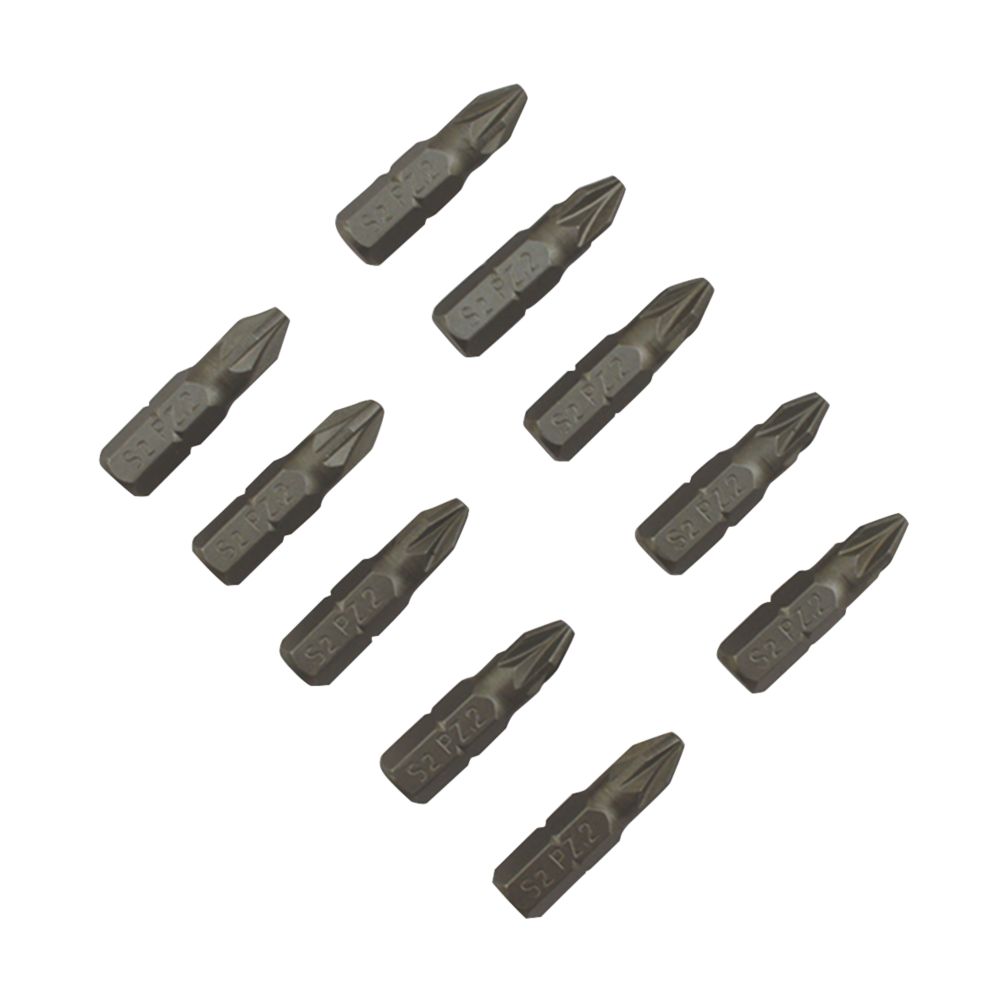 Screwdriver Bits PZ2 x 25mm 10 Pack Reviews