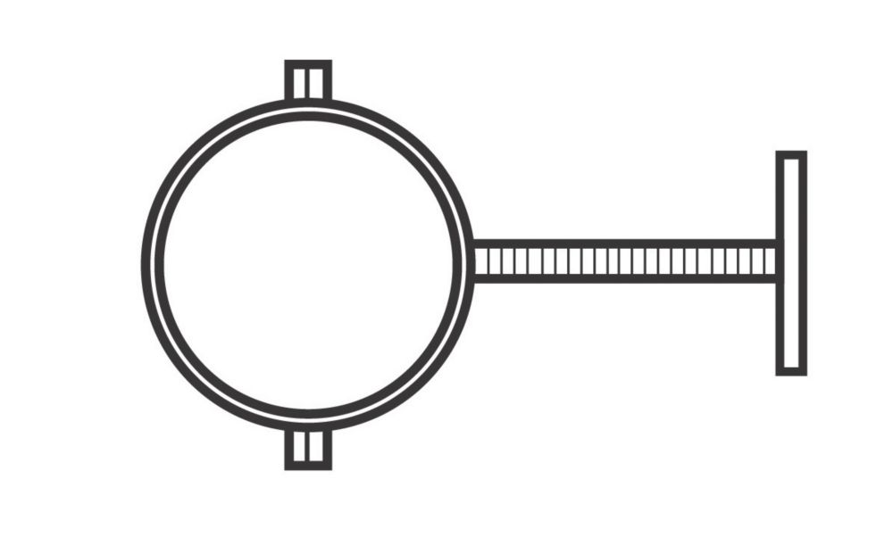 Baxi Pipe Support 100mm