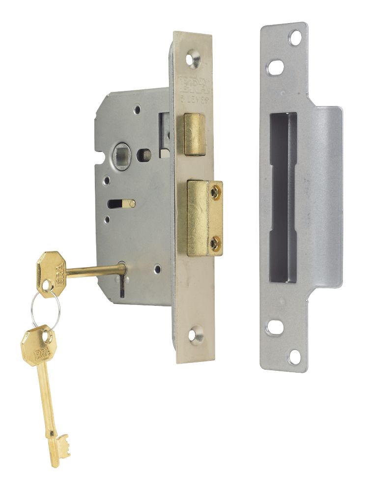 ERA 5 Lever Satin Nickel 5-Lever Mortice Sashlock 64mm Case - 44mm Backset Reviews