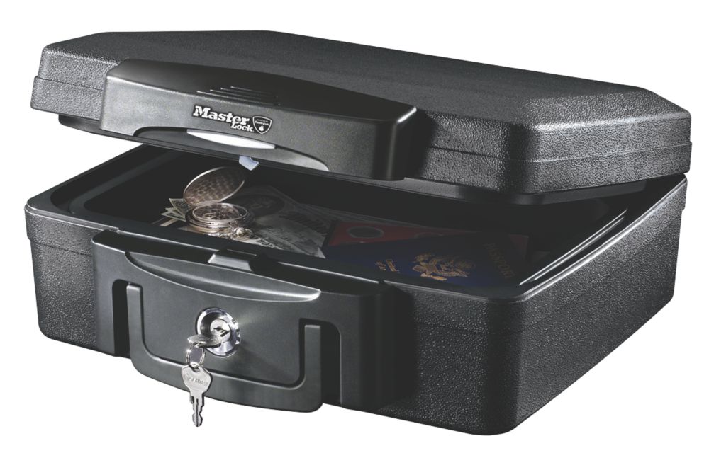 Master Lock 4.89Ltr Water-Resistant Fire Chest 362 x 330 x 156mm Reviews