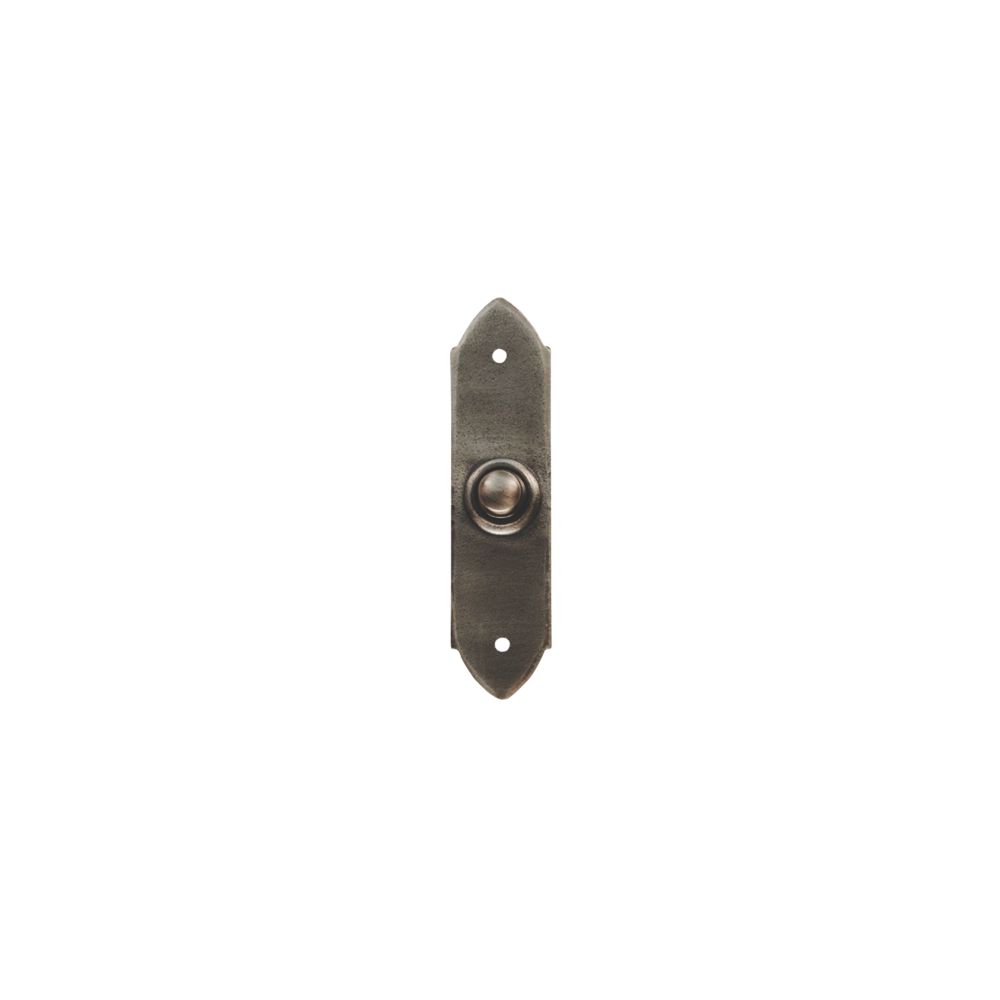 Carlisle Brass Gothic Bell Push Pewter 118 x 30mm Reviews