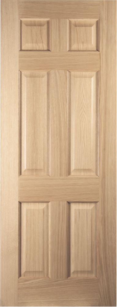 Jeld Wen Oregon Unfinished Unfinished Pannelled Interior Door 2032 X 813mm