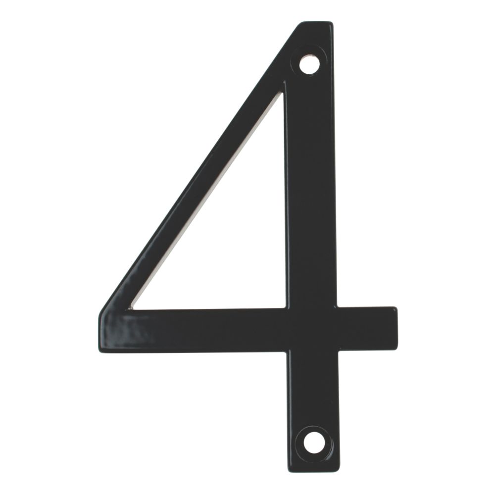 Fab & Fix Door Numeral 4 Black 80mm Reviews