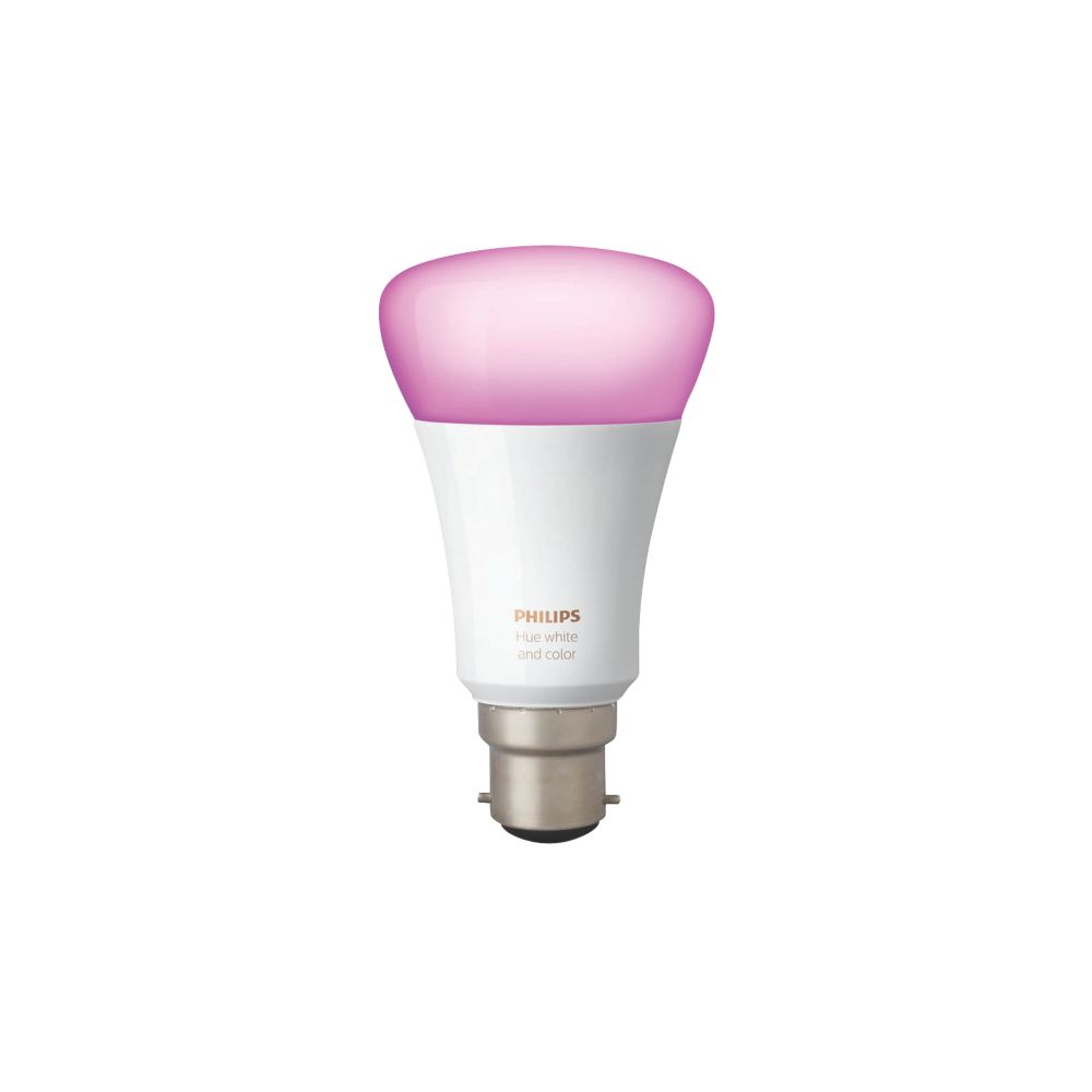 Philips Hue White & Colour Ambience LED GLS BC Smart Light Bulb Colour-Changing 10W 806Lm Reviews