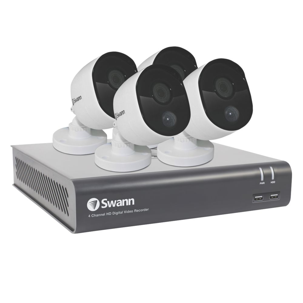 Swann SODVK-445804V-UK 4-Channel CCTV Kit & 4 Cameras Reviews