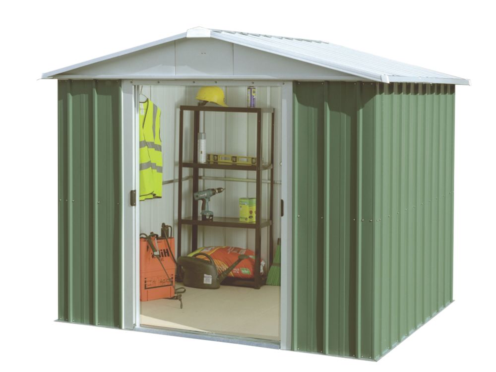 Yardmaster Sliding Door Apex Shed 8 X 9