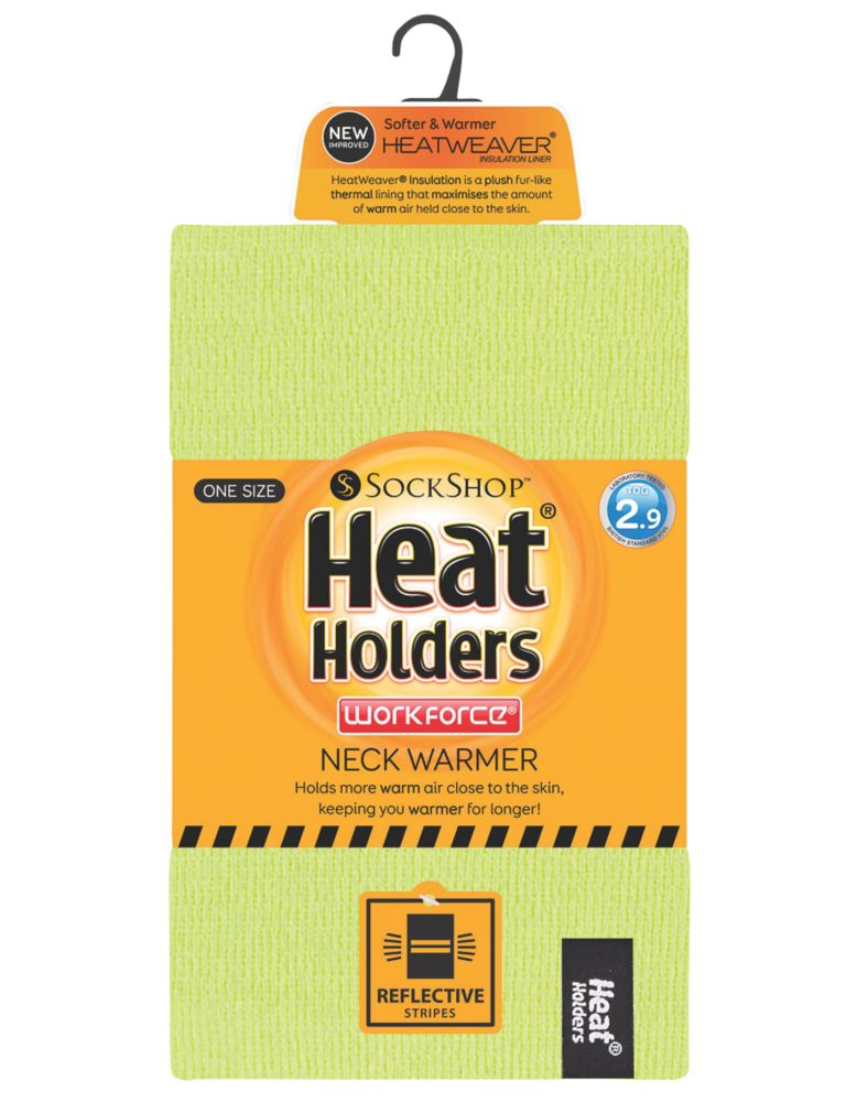 SockShop Heat Holders Thermal Neck Warmer Yellow