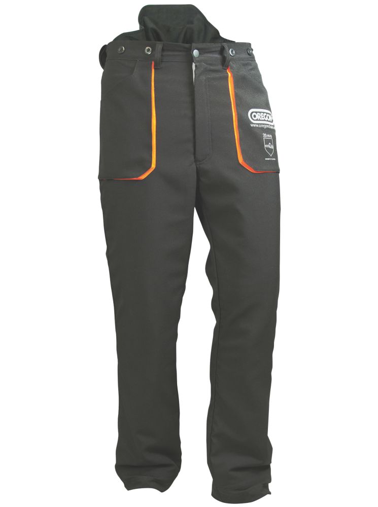 Oregon Yukon Chainsaw Trousers Black 30-34