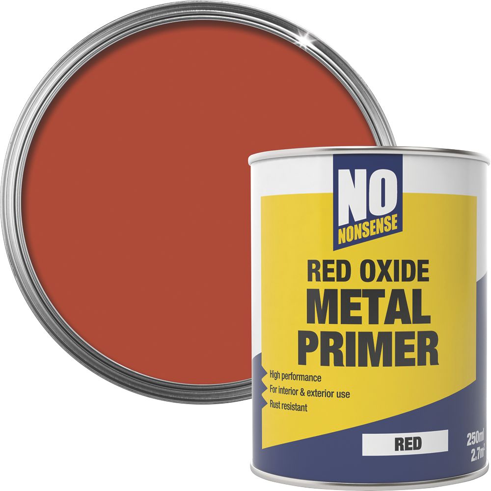 No Nonsense Red Oxide Metal Primer & Undercoat 250ml