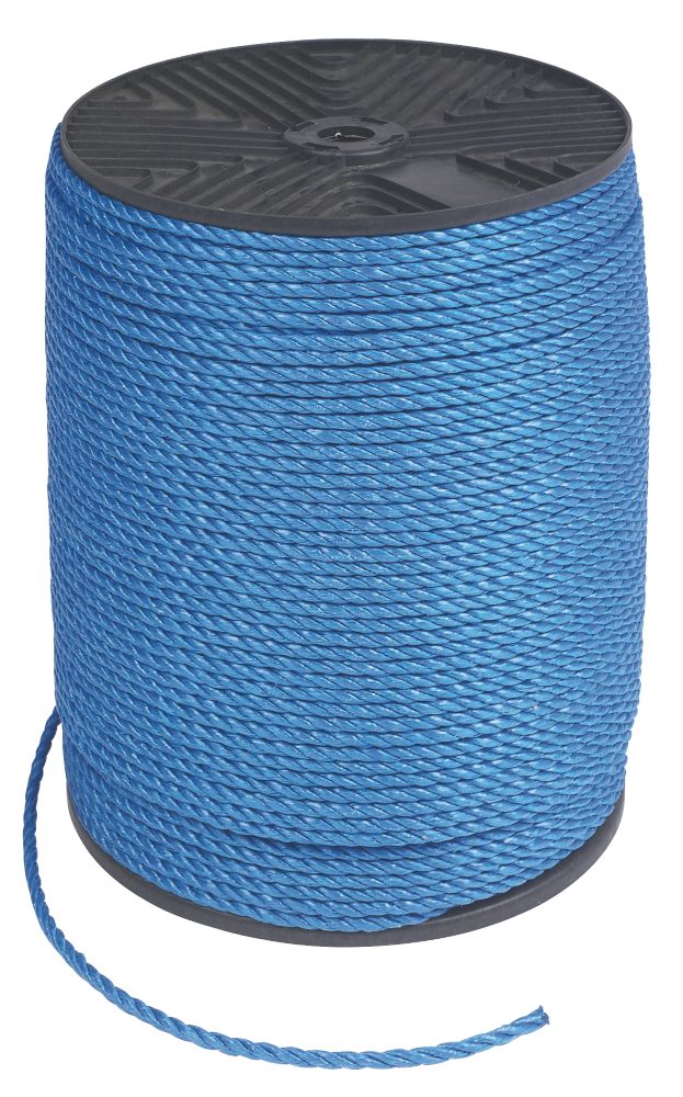 Polypropylene Rope Blue 6mm x 500m Reviews