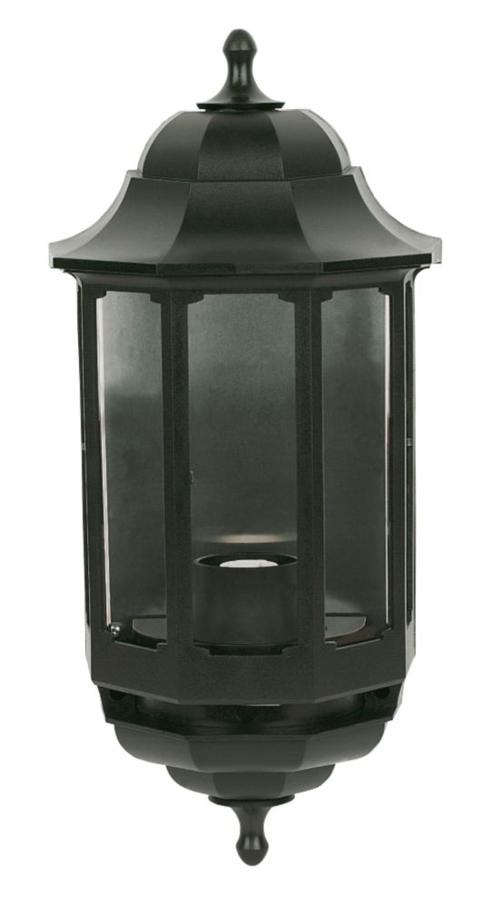 ASD 60W Black Half Lantern Wall Light Reviews