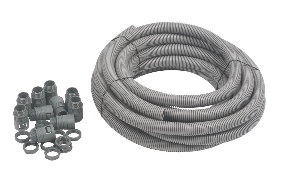 Adaptaflex General Purpose Pack & PVC Pliable Conduit 25mm Grey Reviews