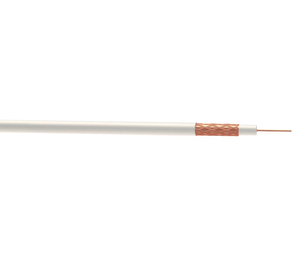 Nexans NX100 White 1-Core Round Coaxial Cable 100m Drum Reviews