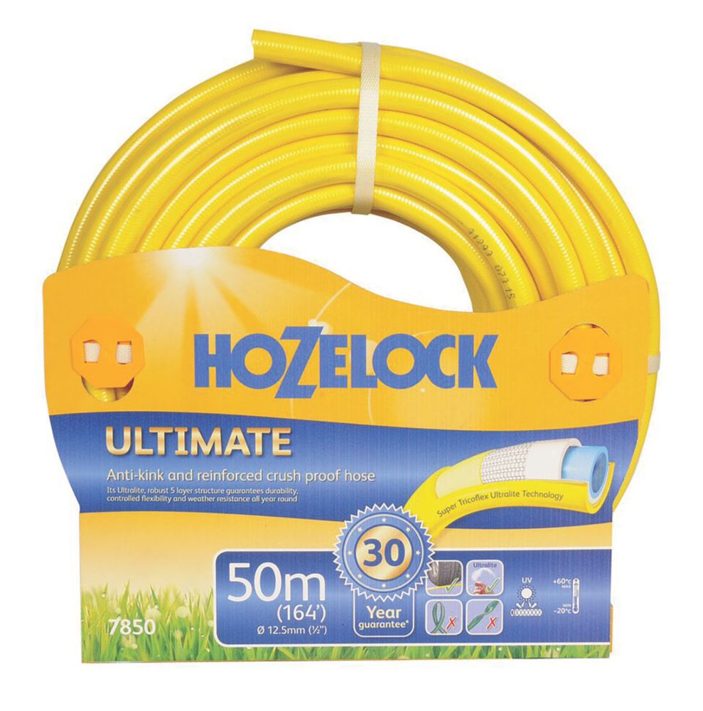 Hozelock 50m Ultimate Hose Hoses Hose Reels Screwfix Com