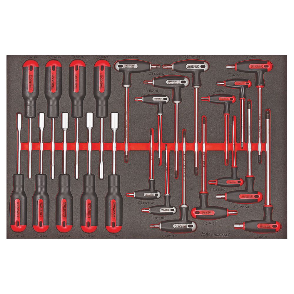 Teng Tools Nut Driver & T-Handle Wrench Set 23 Pieces Reviews