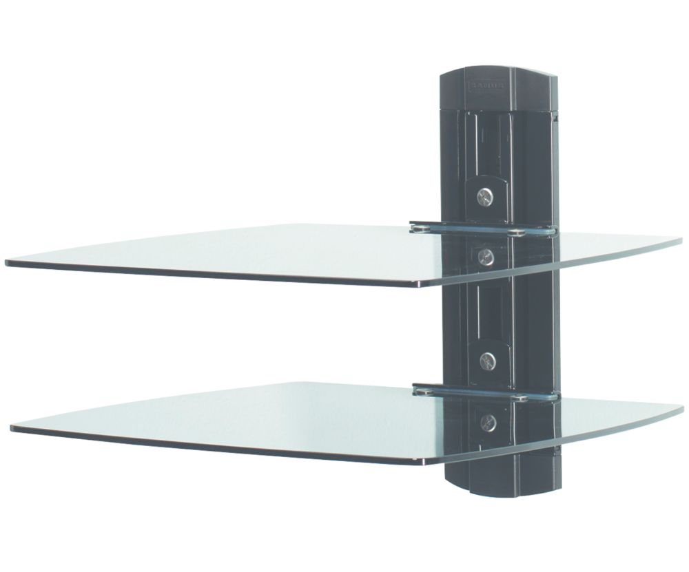 Sanus Vf3012 B1 Component Shelving Black Appliance Brackets Screwfix Com