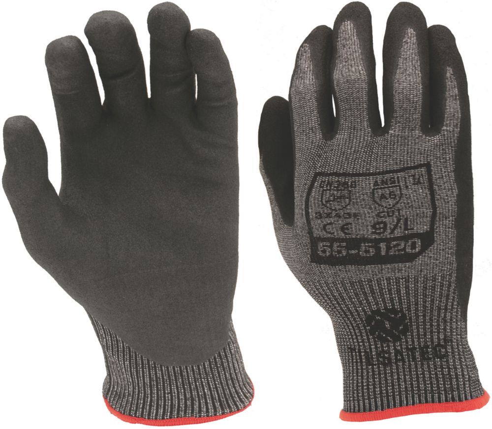 Tilsatec 55-5120 Cut 5E Gloves Grey / Black Medium Reviews