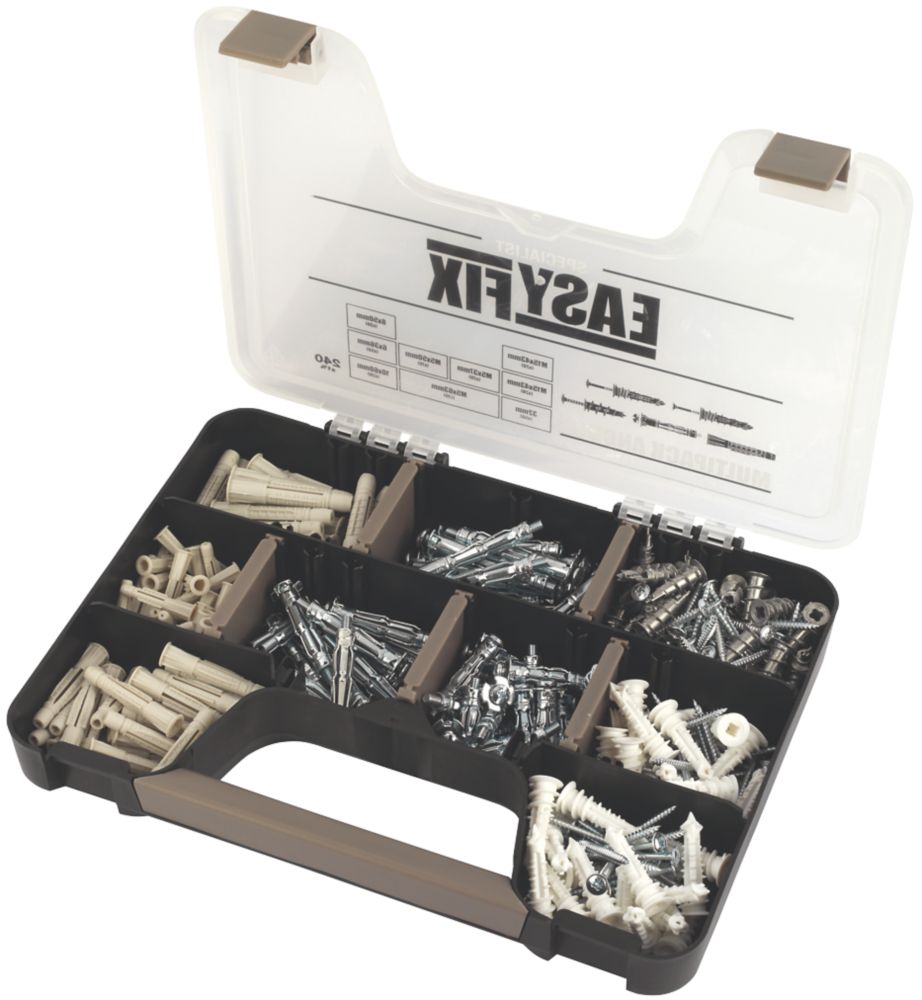 Easyfix Fixings Trade Case 240 Piece Set Reviews