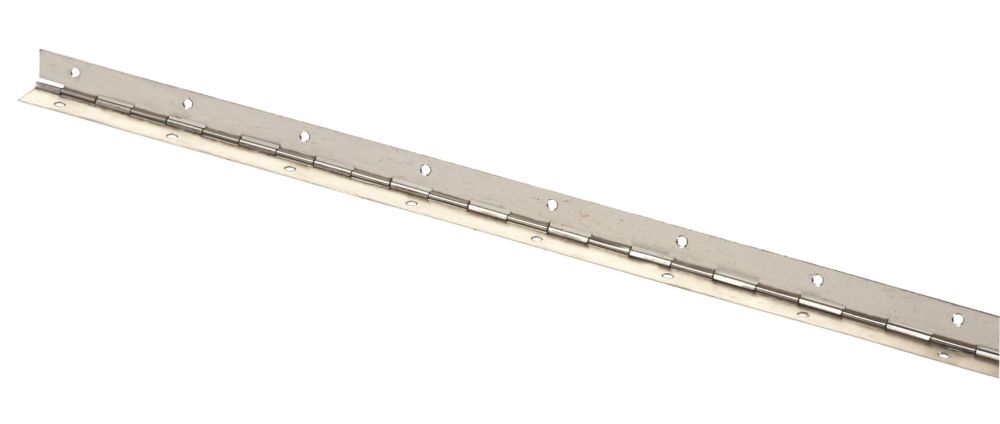 Nickel-Plated Continuous Hinges 1000 x 32mm 10 Pack Reviews