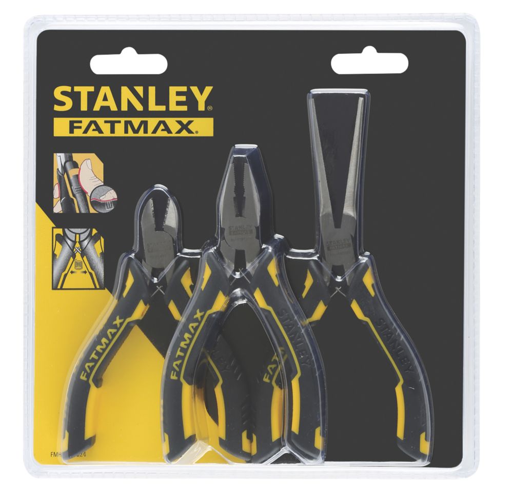 Stanley Pliers Set 3 Pieces