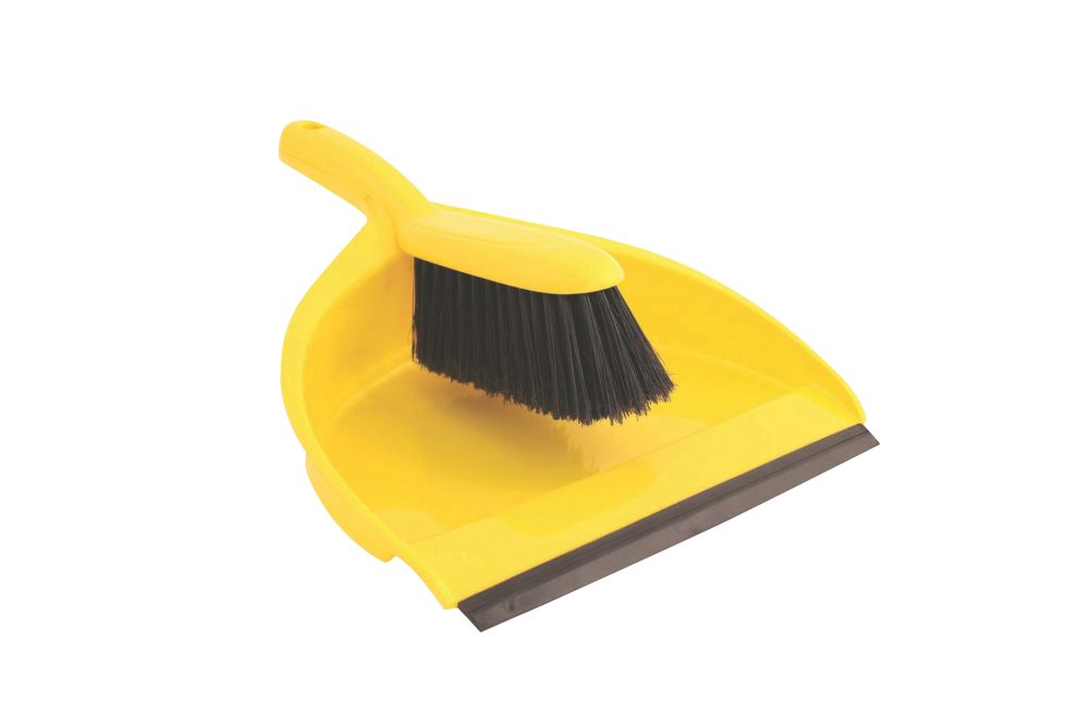 Bentley Dustpan & Brush Soft Yellow 5 Pack Reviews