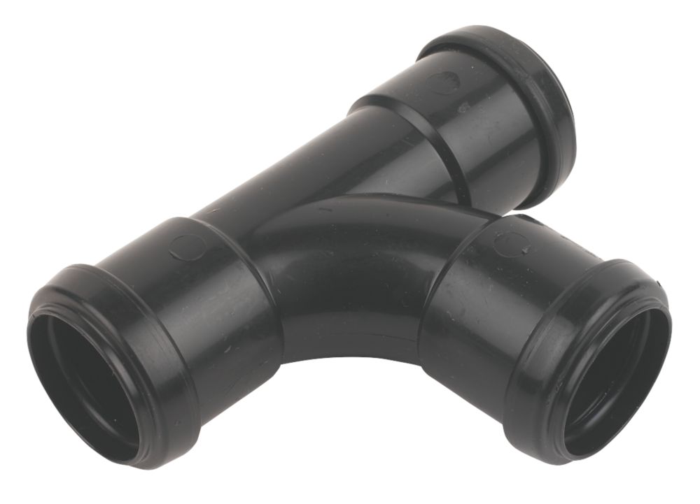 FloPlast Push-Fit Equal Tee Black 32mm Reviews