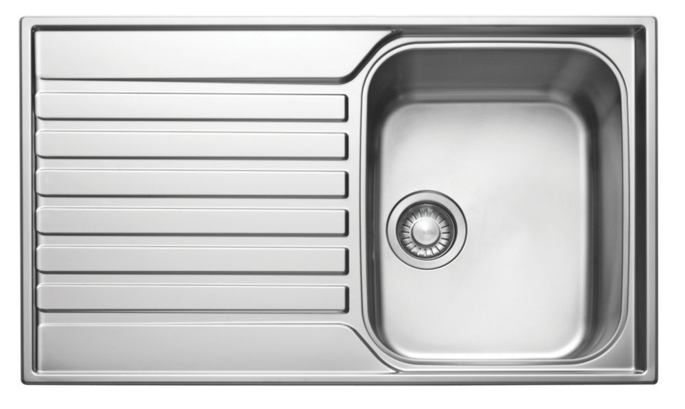 Franke Ascona Inset Sink Stainless Steel 1 Bowl 860 x 510mm