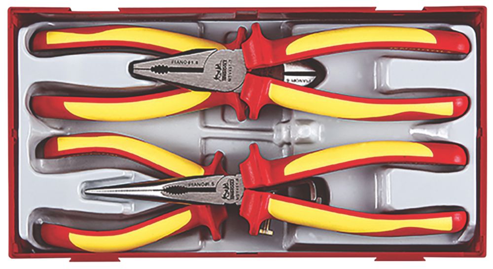 Teng Tools Insulated VDE Plier Set 4 Pieces Reviews