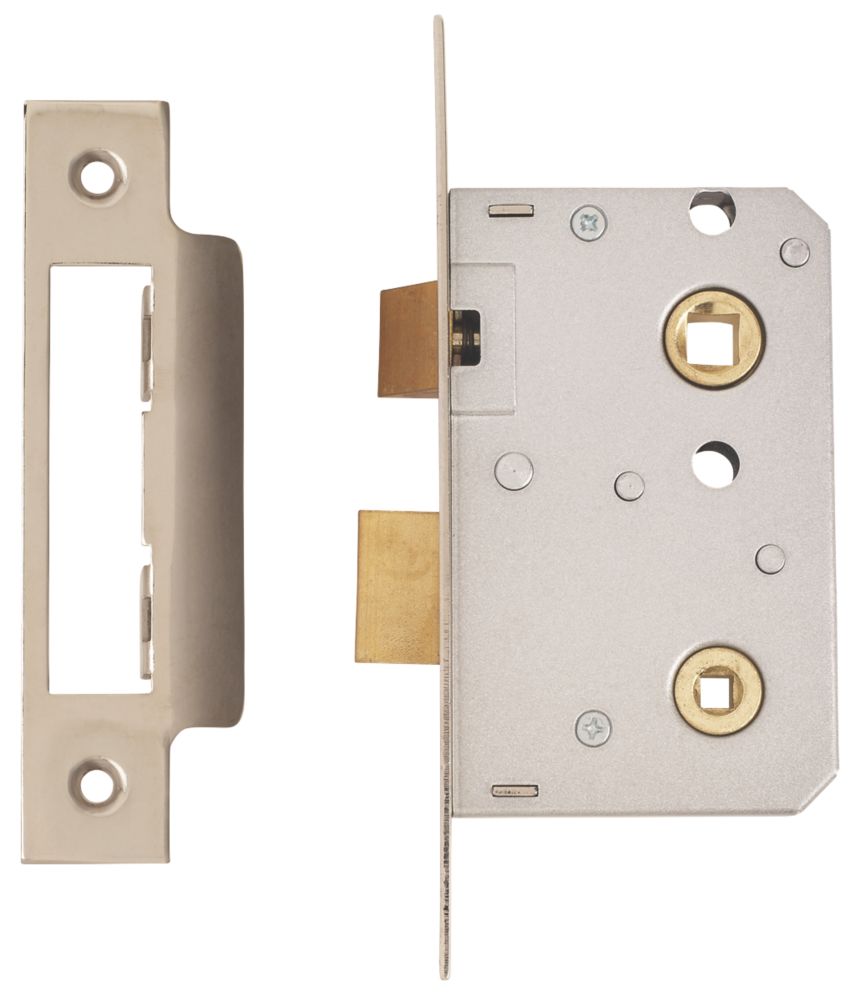 ERA Chrome Effect Bathroom Lock 64mm Case - 44mm Backset Reviews