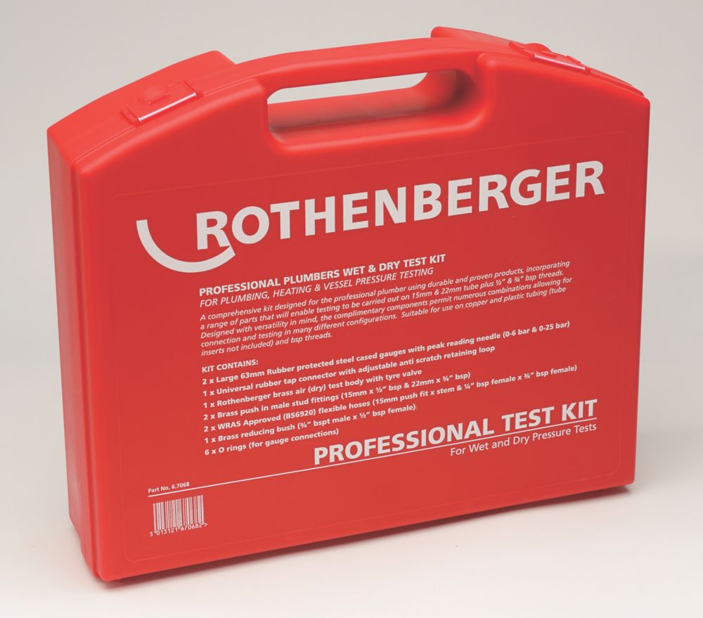 Rothenberger Professional Wet & Dry Test Kit