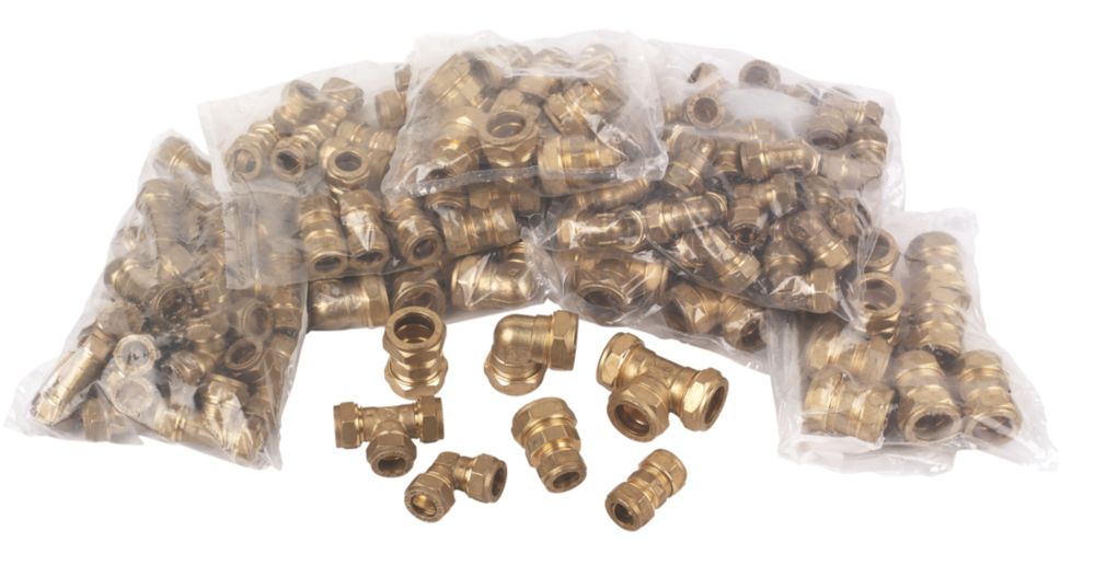 Compression Fittings Pack 100 Piece Set Reviews