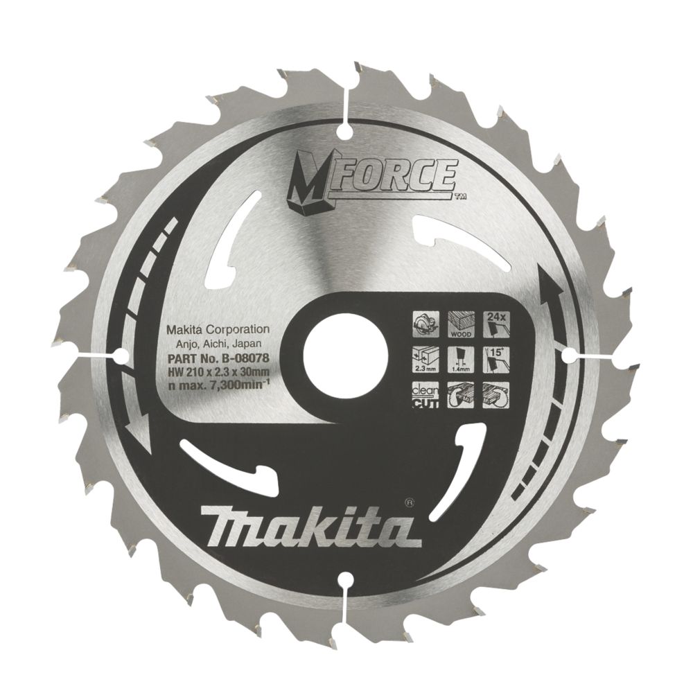 Makita TCT Circular Saw Blade 210 x 30mm 24T Reviews