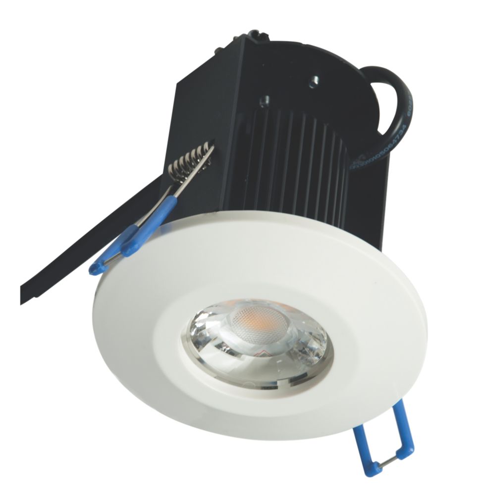 Robus Triumph Activate Sixsense Fixed Fire Rated LED Downlight White 680lm 8W 240V Reviews