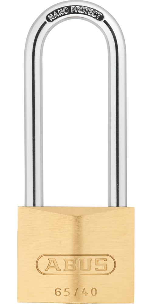 Abus Premium 65 Brass Long Shackle Padlock 40mm Reviews