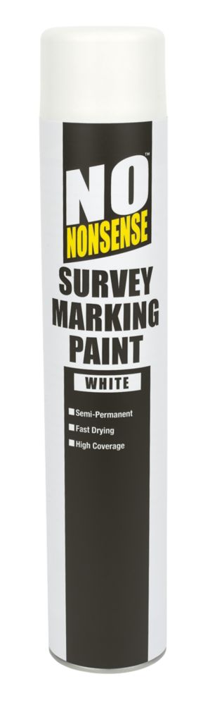 No Nonsense Survey Marking Paint White 750ml Reviews