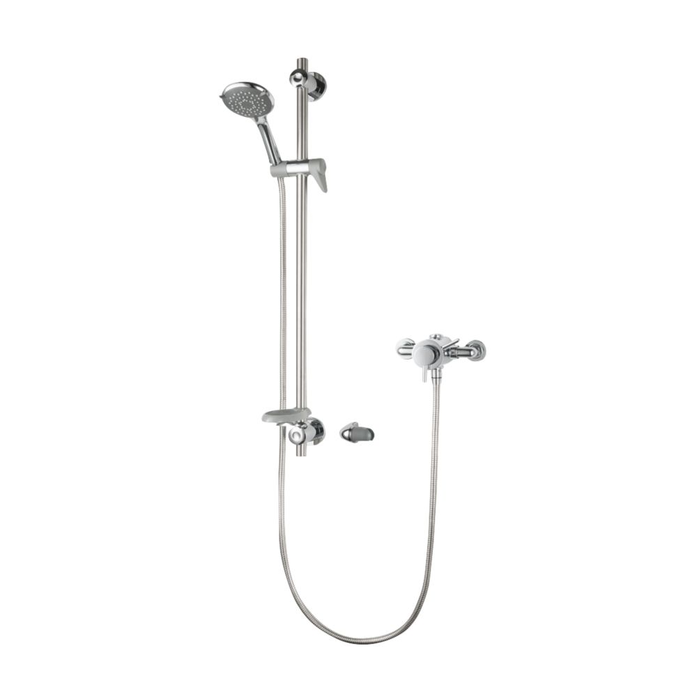 Triton Elina Rear-Fed Exposed Chrome Thermostatic Mixer Shower Reviews