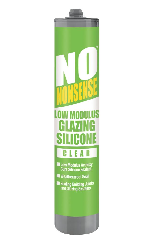 No Nonsense Glazing Silicone Clear 310ml Reviews