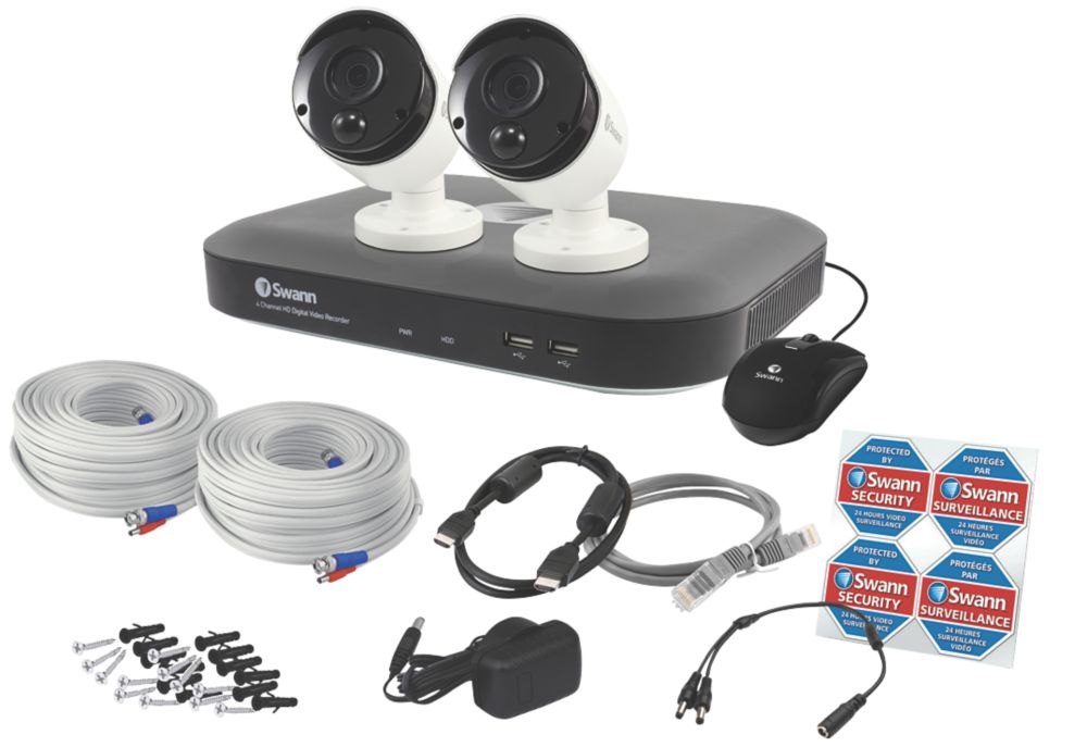 Swann SWDVK-449802V-UK 4-Channel 5MP CCTV DVR Kit & 2 Cameras Reviews