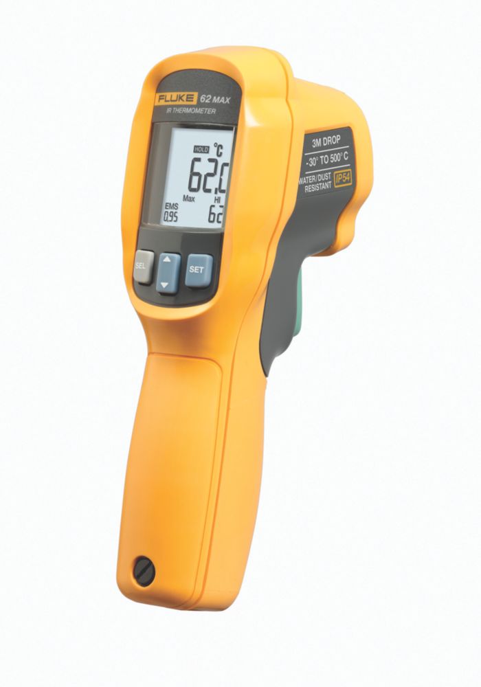 Fluke 62 MAX Infrared Non-Contact Digital Thermometer Reviews