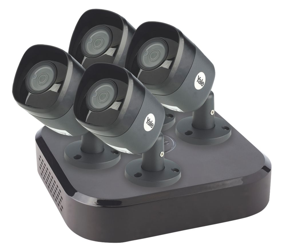 Yale SV-8C-4ABFX 8-Channel HD CCTV System & 4 Cameras Reviews