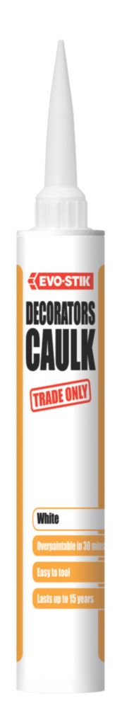 Evo-Stik Trade Decorators Caulk White 380ml Reviews