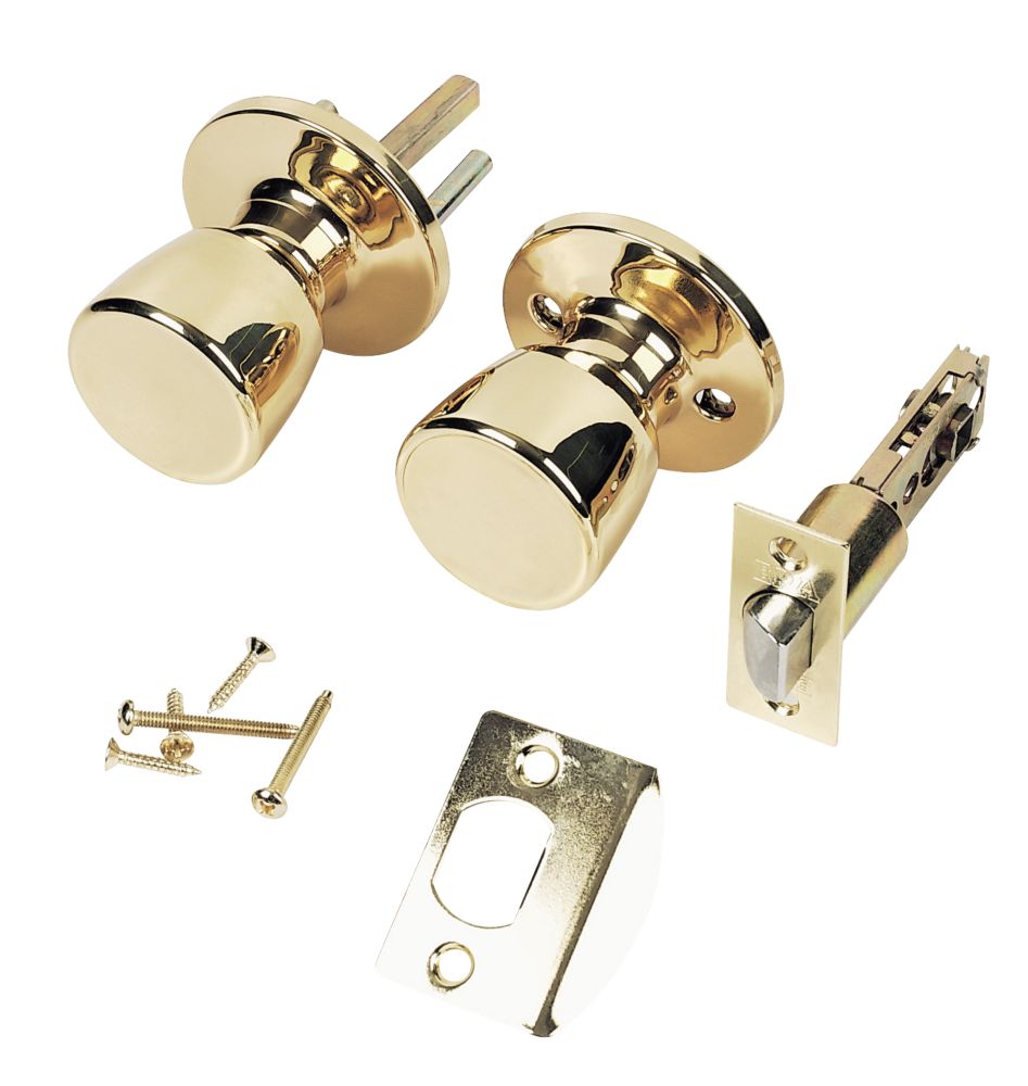 ERA Mortice Passage Knob Pack Polished Brass 67mm Reviews